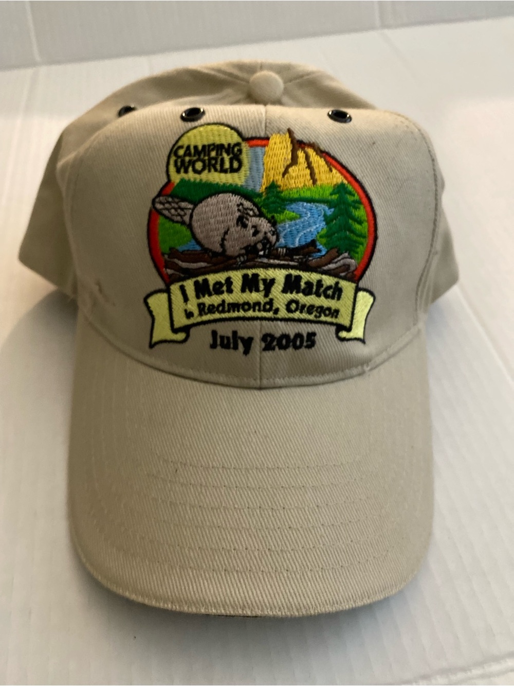 Camping World 'I Met My Match' Embroidered Hat